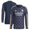 Oficiální Fotbalový Dres s Dlouhý Rukáv Real Madrid Hostující 2023-24 pro Muži